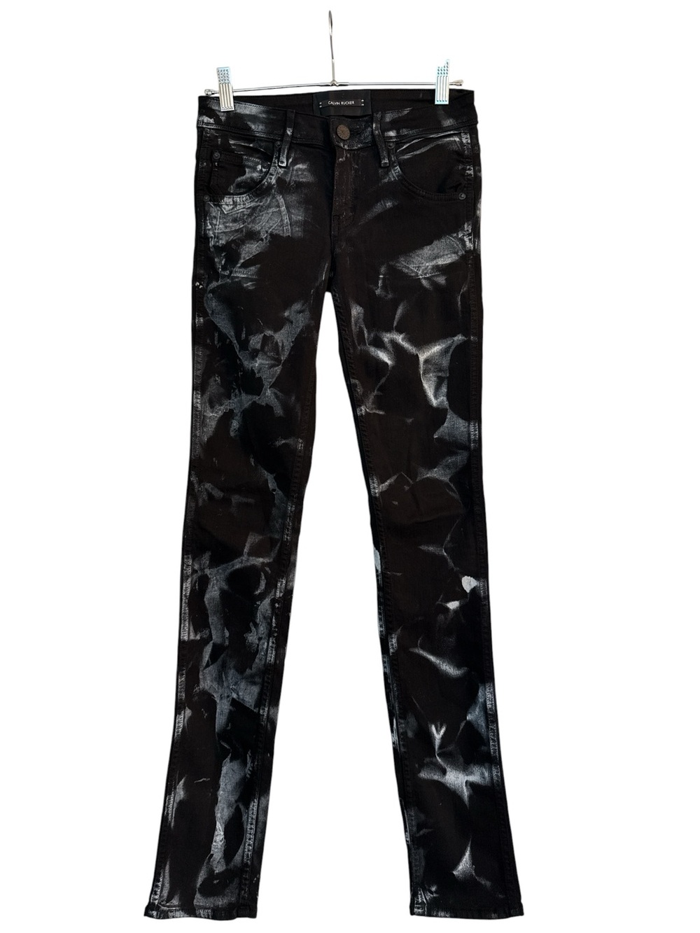 Calvin Rucker Love Street Printed Skinny Jeans